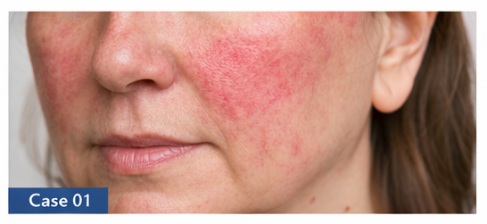 Rosacea example